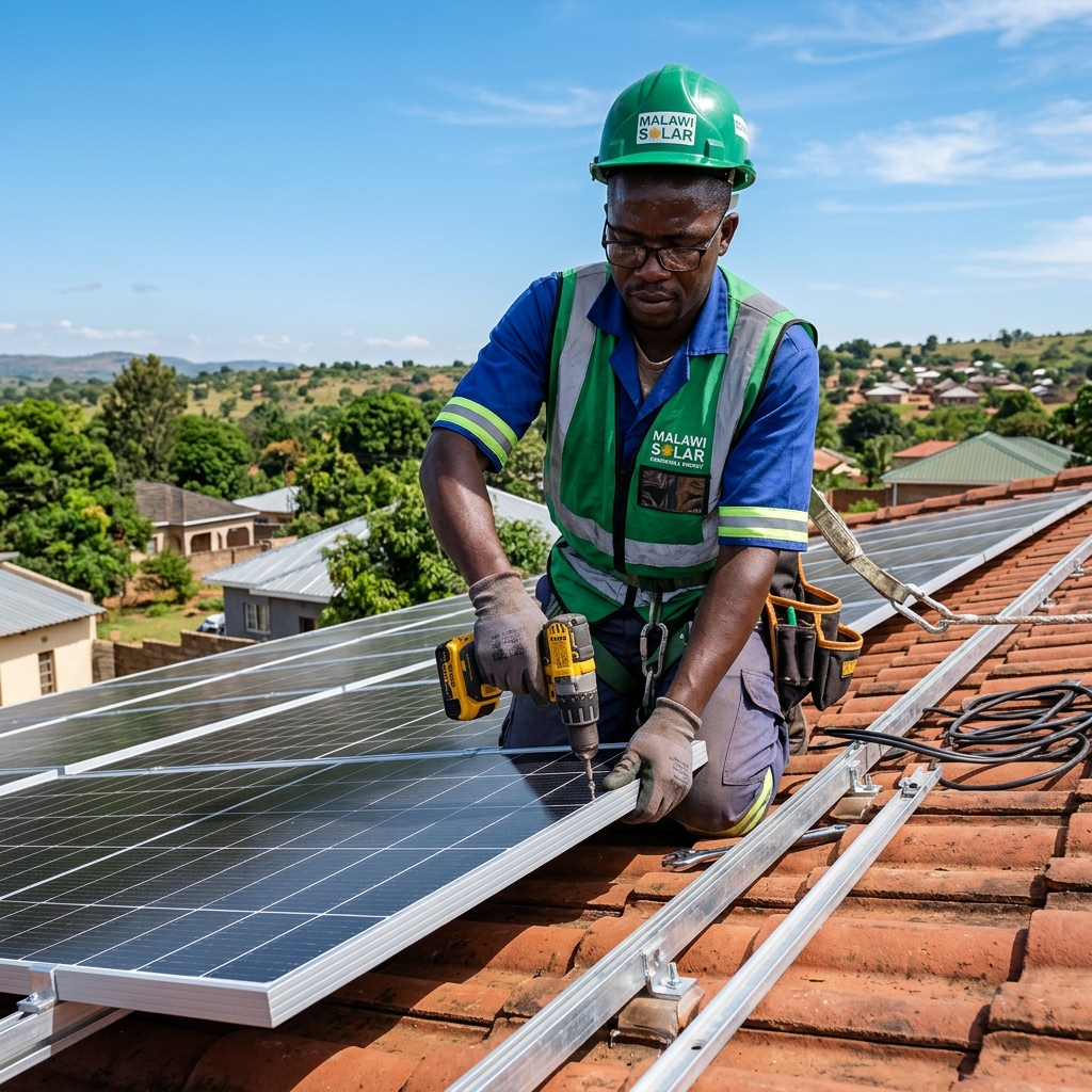Malawi Solar Installers Installation