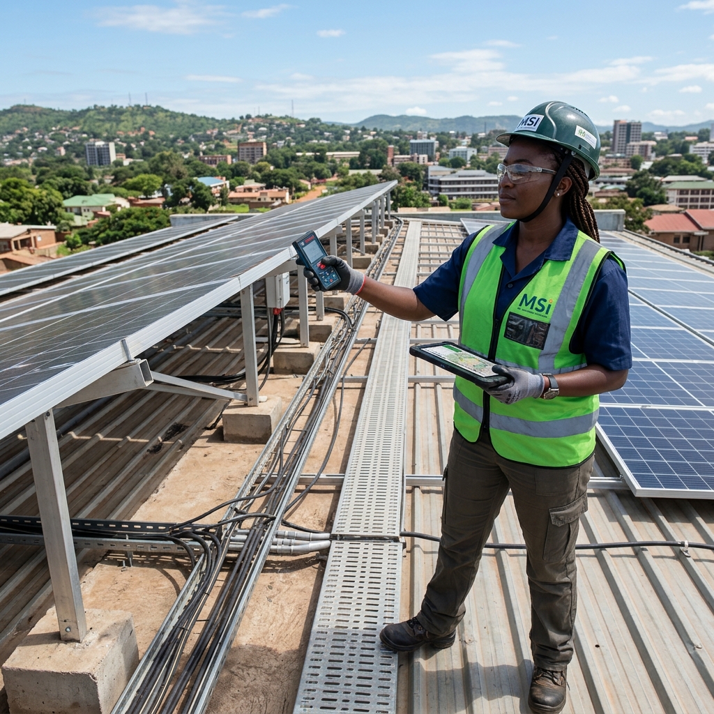 Malawi Solar Installers Installation