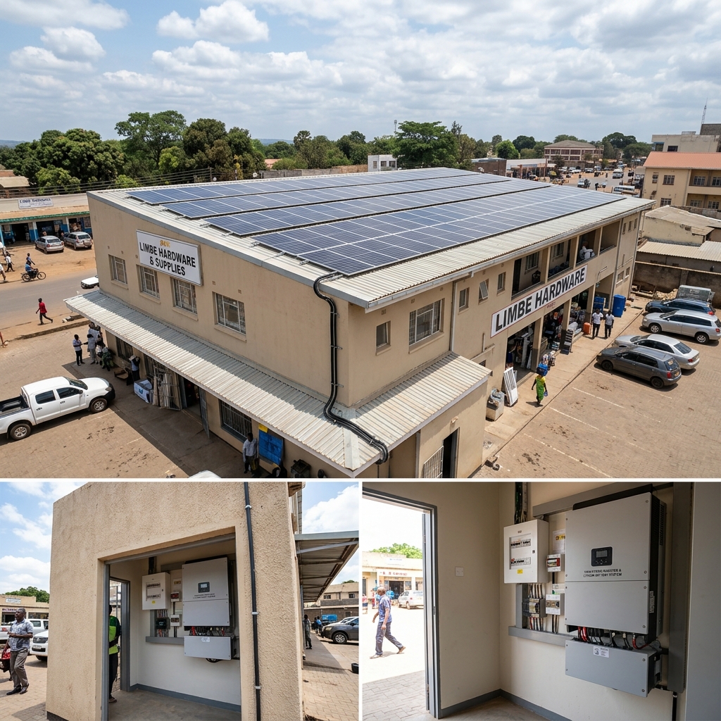 15kW Hybrid Solar Installation Limbe